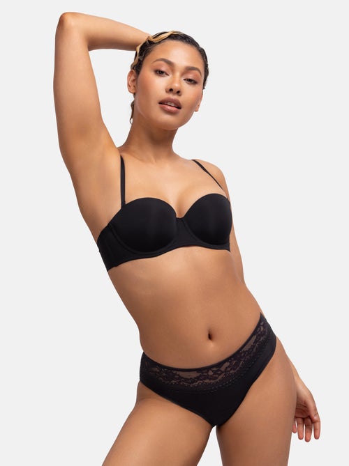 Lot de 2 culottes mentruelles en dentelle hipster classique Dorina - Kiabi Lot de 2 culottes mentruelles en dentelle hipster classique Dorina - Kiabi