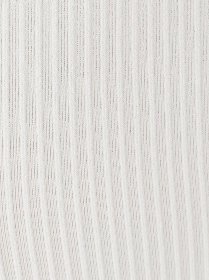 Lot de 2 culottes midi - Damart Blanc - Kiabi