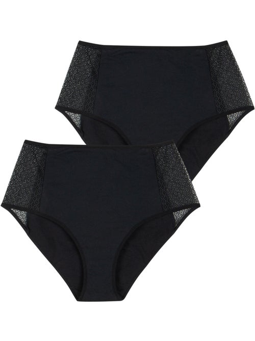Lot de 2 culottes midi pour fuites urinaires femme Athena - Kiabi