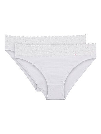 Lot de 2 Culottes Mini Coton Plus