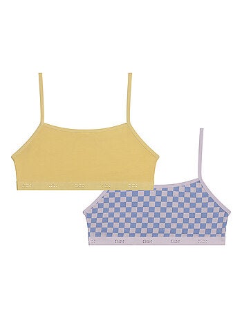 Lot de 2 brassières Pockets Coton Kids