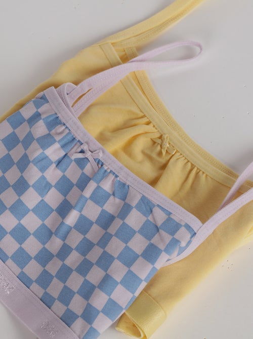 Lot de 2 culottes Pockets Coton Kids - Kiabi