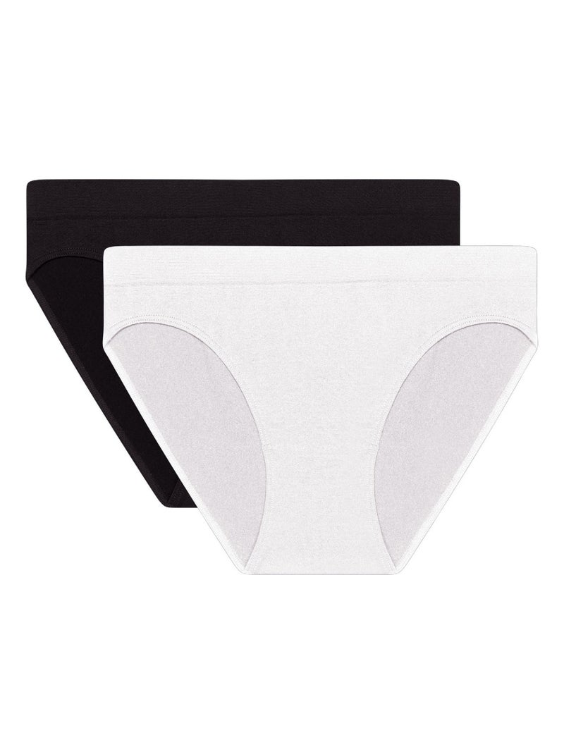 Lot de 2 Culottes Pockets Eco Multicolore - Kiabi