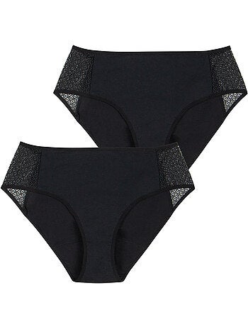Lot de 2 culottes pour fuites urinaires femme Athena