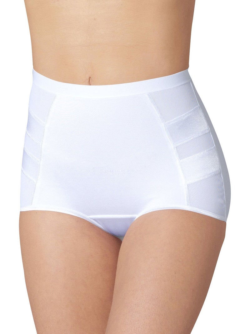 Lot de 2 culottes super gainante - DAXON Blanc Blanc - Kiabi