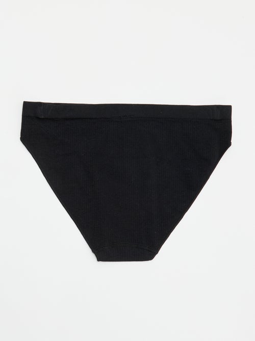 Lot de 2 culottes unies - Kiabi