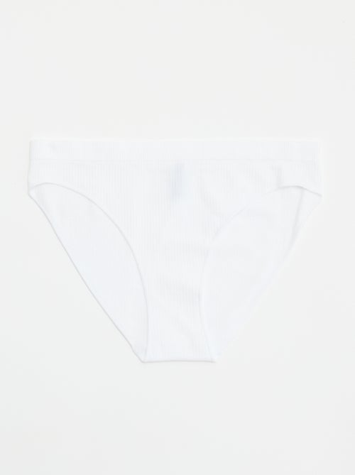 Lot de 2 culottes unies - Kiabi