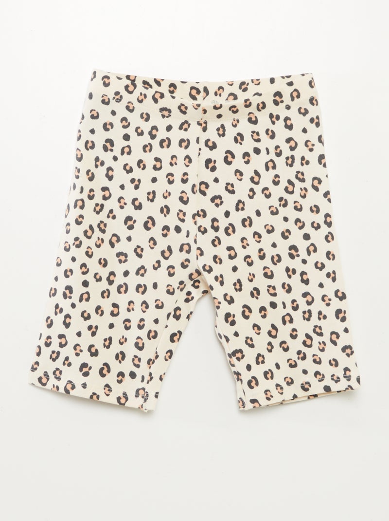 Lot de 2 cyclistes BEIGE - Kiabi