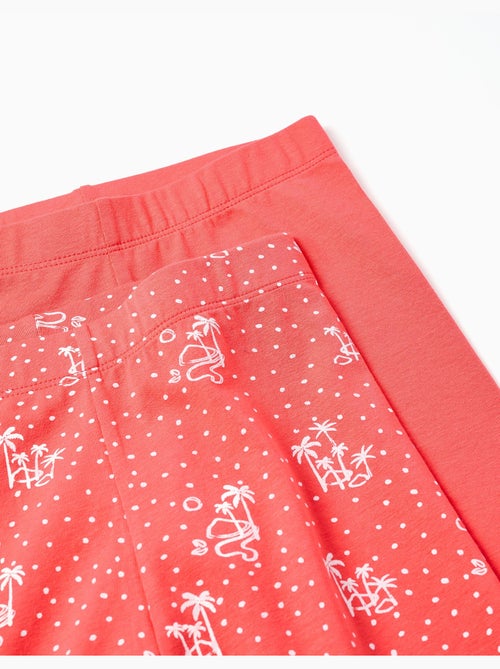 Lot de 2 cyclistes unis et imprimés - Kiabi