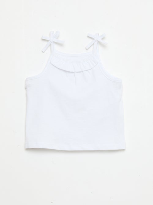 Lot de 2 débardeurs à bretelles - Kiabi