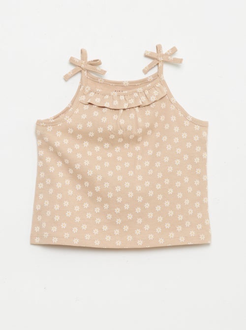 Lot de 2 débardeurs à bretelles - Kiabi