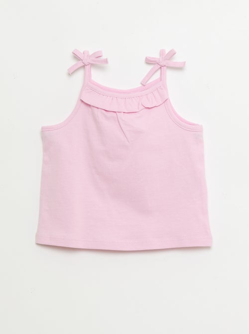 Lot de 2 débardeurs à bretelles - Kiabi