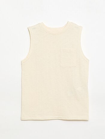 Lot de 2 débardeurs avec poche poitrine