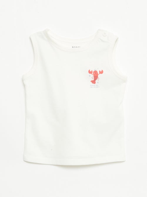 Lot de 2 débardeurs - Kiabi