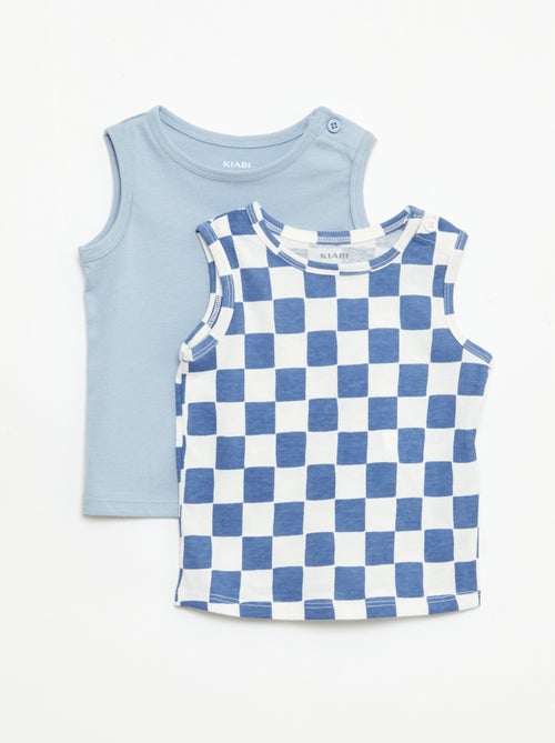 Lot de 2 débardeurs - Kiabi