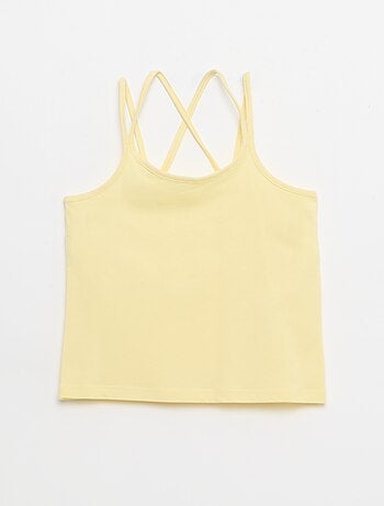 Lot de 2 débardeurs dont 1 imprimé