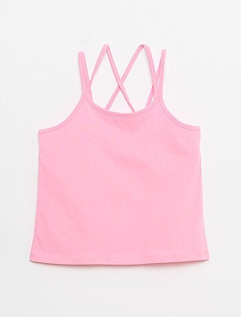 Lot de 2 débardeurs dont 1 imprimé