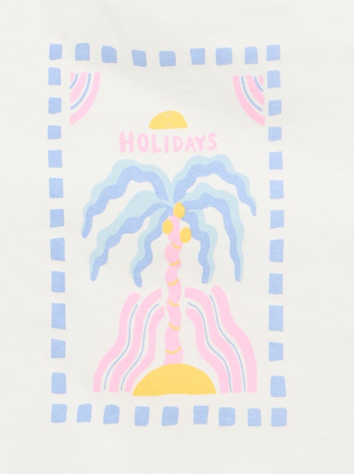 Lot de 2 débardeurs dont 1 imprimé - Kiabi