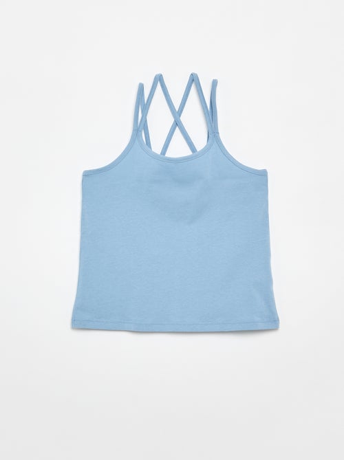 Lot de 2 débardeurs dont 1 imprimé - Kiabi