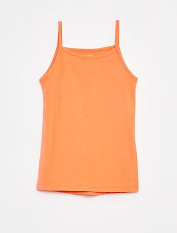 Lot de 2 débardeurs en coton stretch