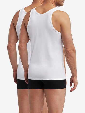 Lot de 2 débardeurs homme thermorégulateur coton Sport