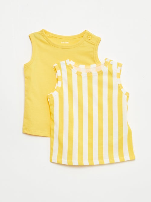 Lot de 2 débardeurs - Kiabi