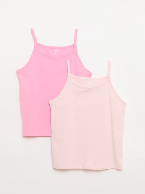 Lot de 2 débardeurs - Kiabi