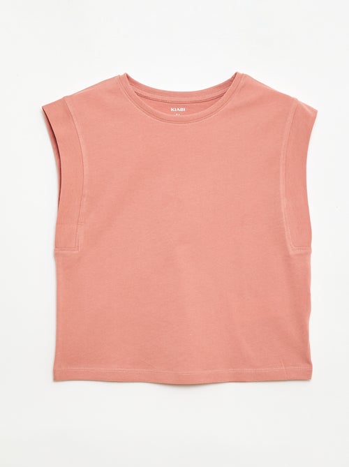 Lot de 2 débardeurs uni - Kiabi