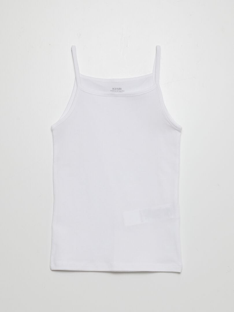 Lot De 2 Débardeurs Gainants Pour Femme - Bretelles Spaghetti Réglables, Sans Coutures - Noir Et Beige - Pour Une Silhouette Affinée