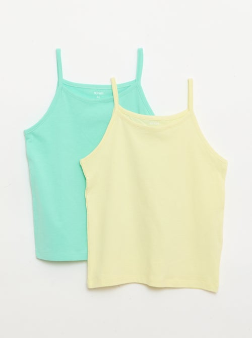 Lot de 2 débardeurs - Kiabi