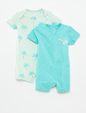 Lot de 2 dors bien à manches courtes