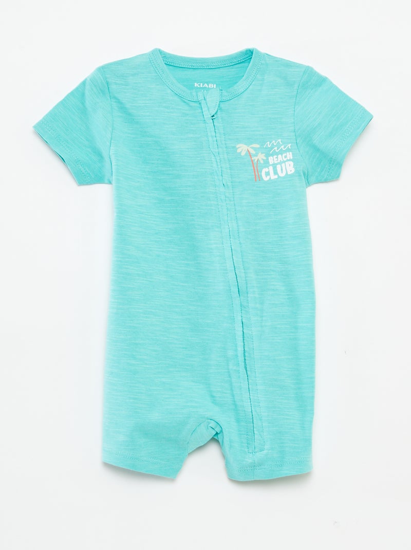 Lot de 2 dors bien à manches courtes BLEU - Kiabi