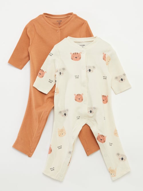 Lot de 2 dors bien avec ouverture - collection facile à enfiler - Kiabi