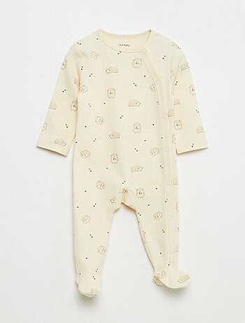 Lot de 2 dors bien avec pieds et ouverture pressionnée