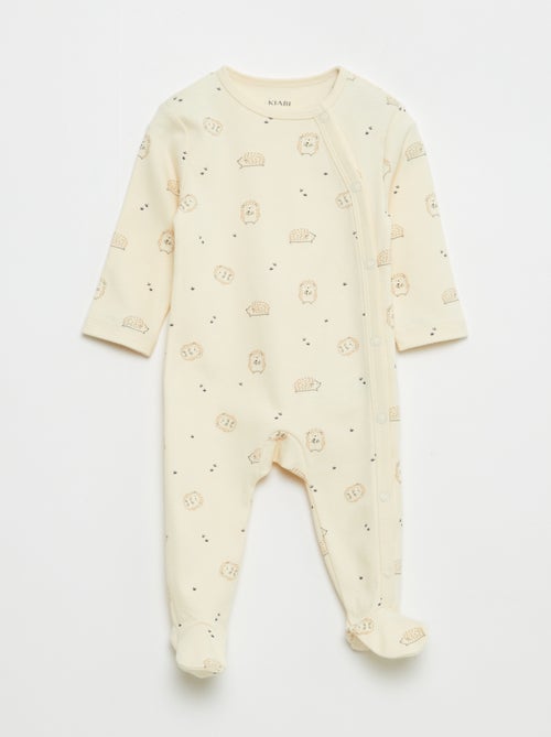 Lot de 2 dors bien avec pieds et ouverture pressionnée - Kiabi