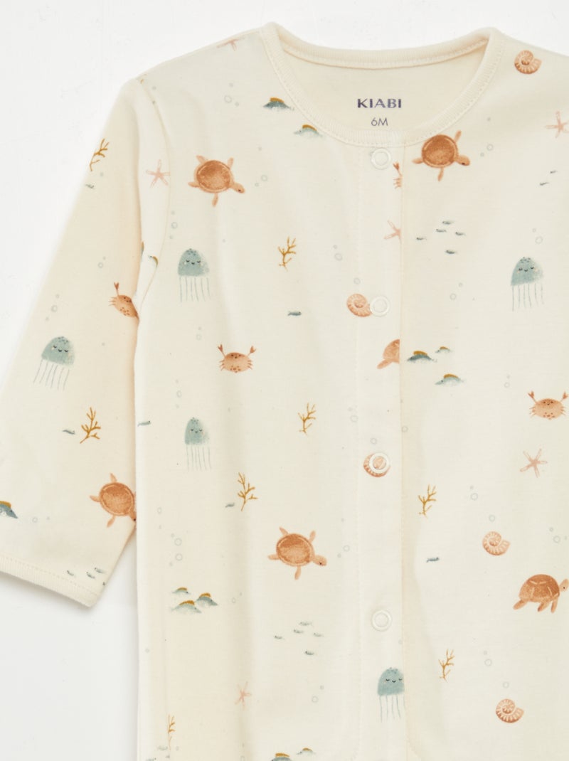 Lot de 2 dors-bien avec pieds VERT - Kiabi