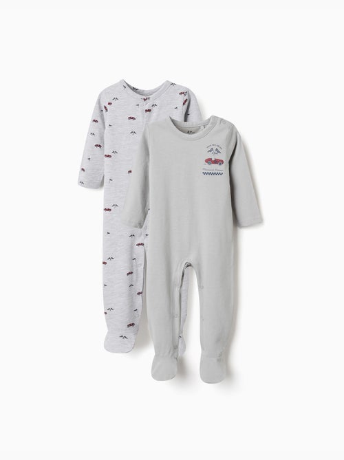 Lot de 2 dors-bien en coton avec imprimés voitures - Kiabi