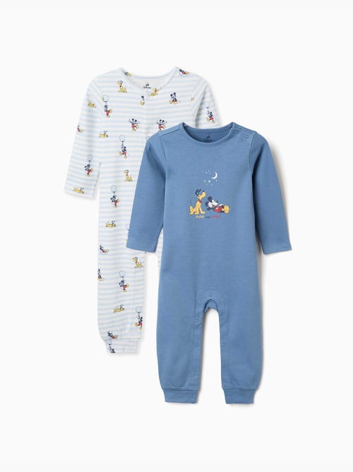 Lot de 2 dors-bien en coton avec Mickey - Kiabi
