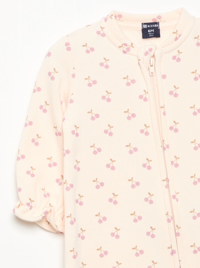 Lot de 2 dors bien en polaire Rose - Kiabi