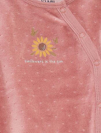 Lot de 2 dors-bien en velours