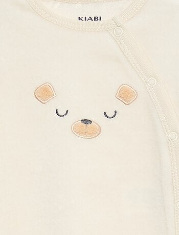 Lot de 2 dors-bien en velours