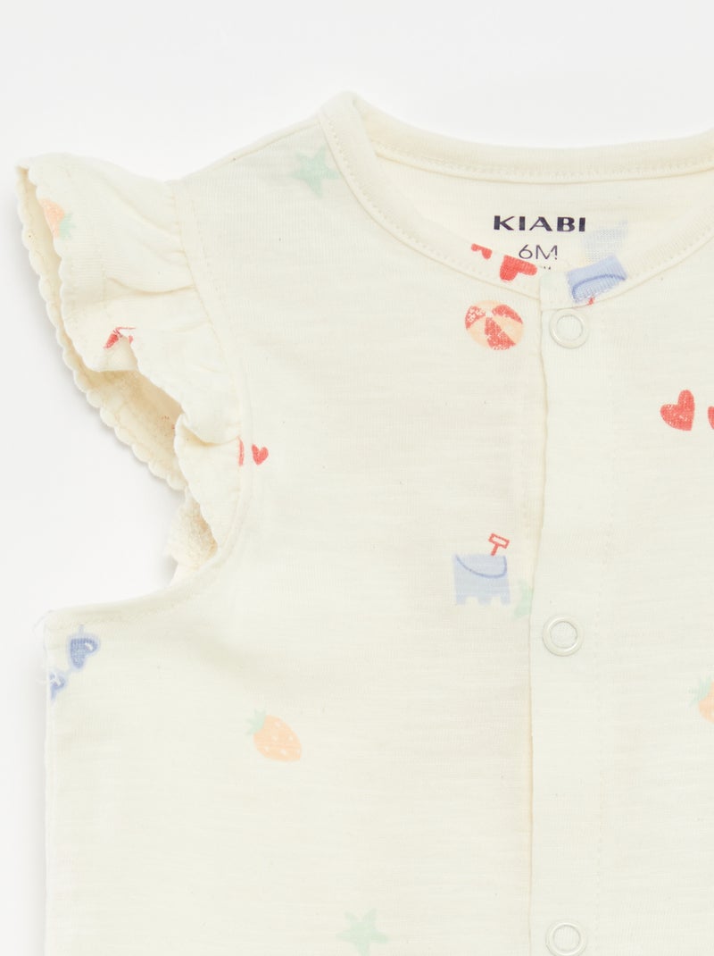 Lot de 2 dors bien légers BLANC - Kiabi