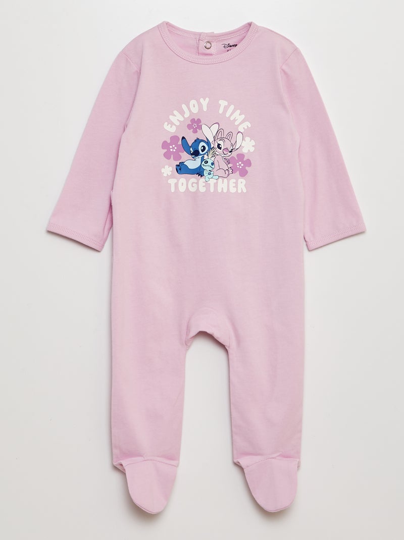 Lot de 2 Dors bien 'Stitch' de 'Disney' - 2 pièces ROSE - Kiabi