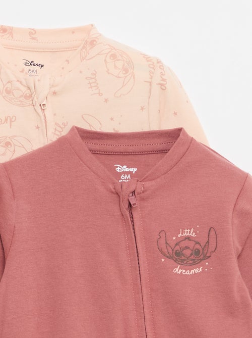 Lot de 2 dors-bien zippés léger 'Stitch' - Kiabi