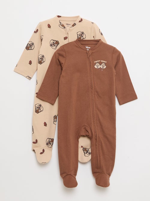 Lot de 2 dors-bien zippés léger 'Tic&Tac' - Kiabi