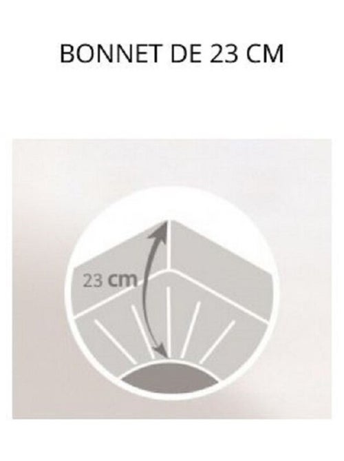 Lot de 2 drap housse Microfibre - Kiabi