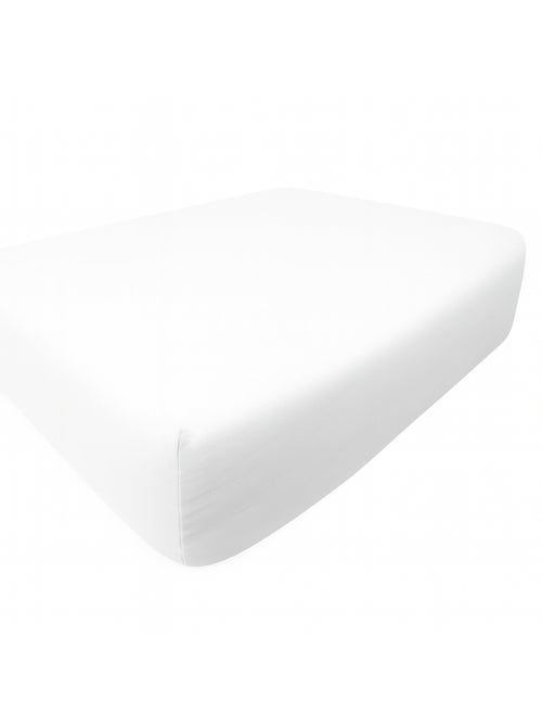 Lot de 2 drap housse Microfibre - Kiabi