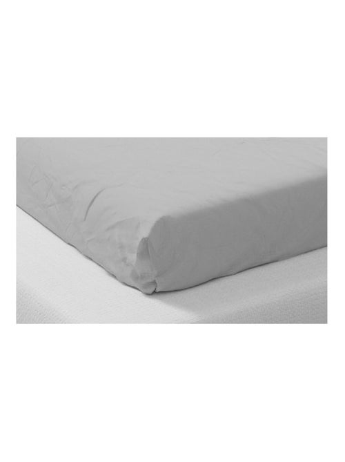 Lot de 2 drap housse Microfibre - Kiabi