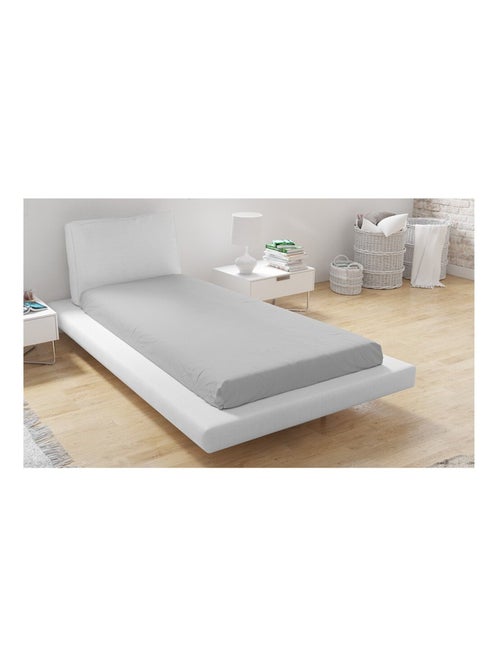 Lot de 2 drap housse Microfibre - Kiabi