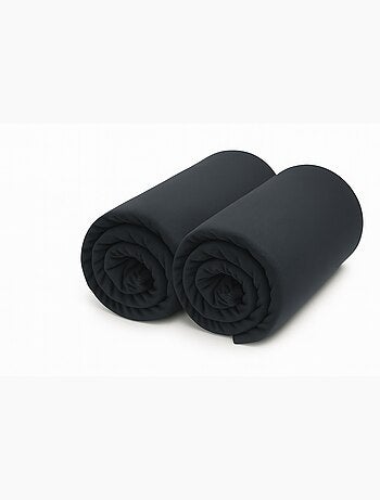 Lot de 2 drap housse Microfibre
